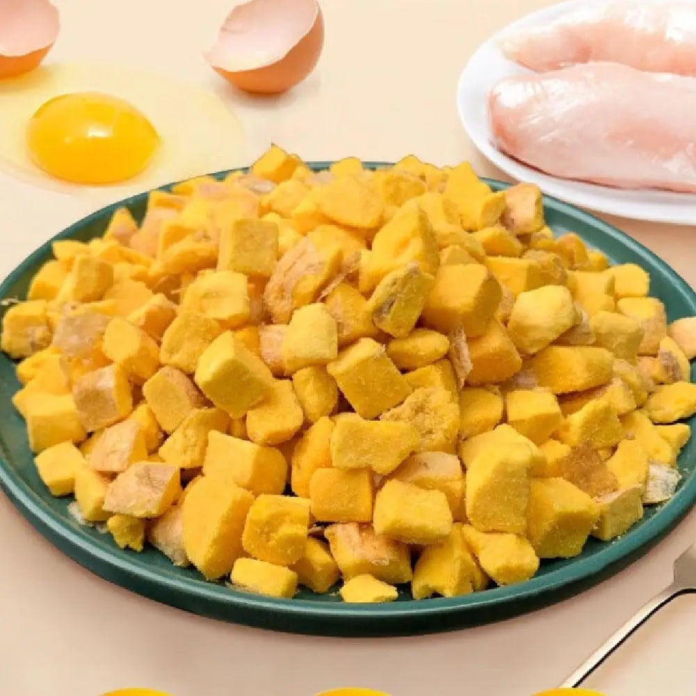 40g Freeze-Dried Egg Yolk Cat Treats - Healthy Snacks