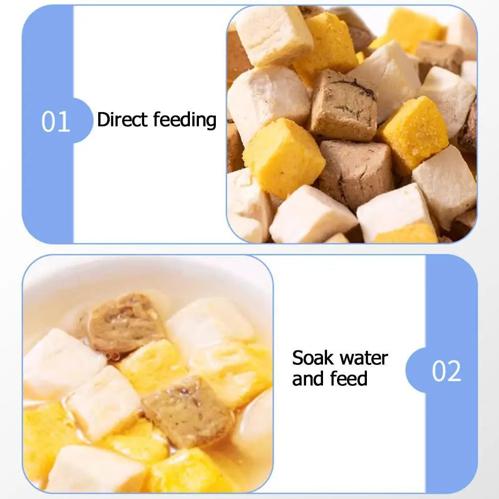 40g Freeze-Dried Egg Yolk Cat Treats - Healthy Snacks