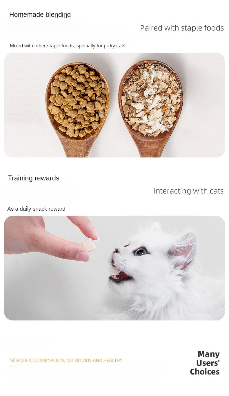 Freeze-Dried Catnip Bites
