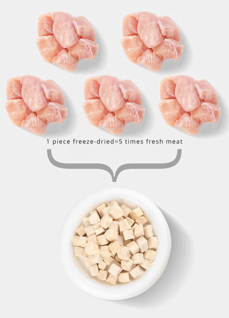 Freeze-Dried Catnip Bites