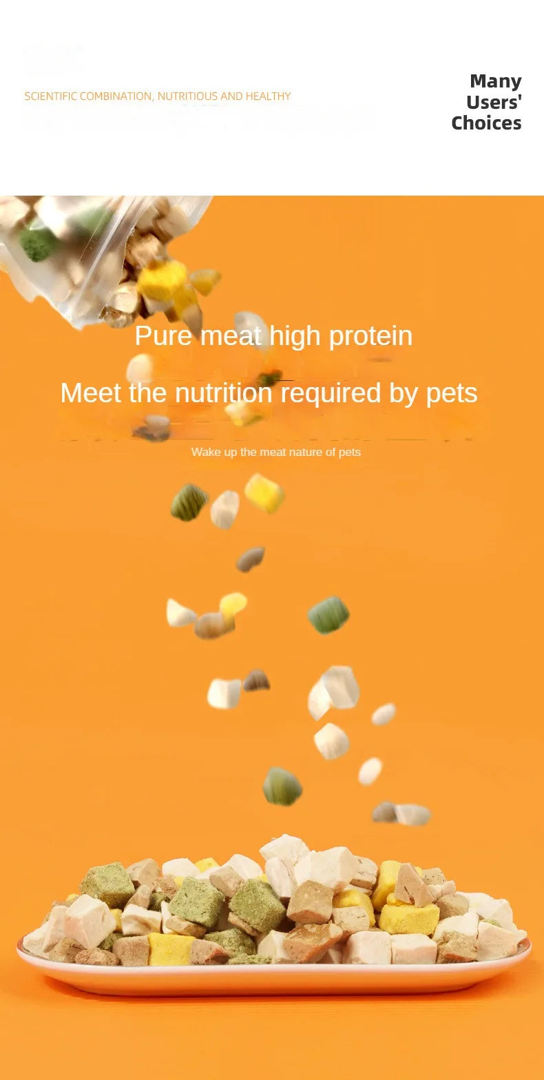 Freeze-Dried Catnip Bites
