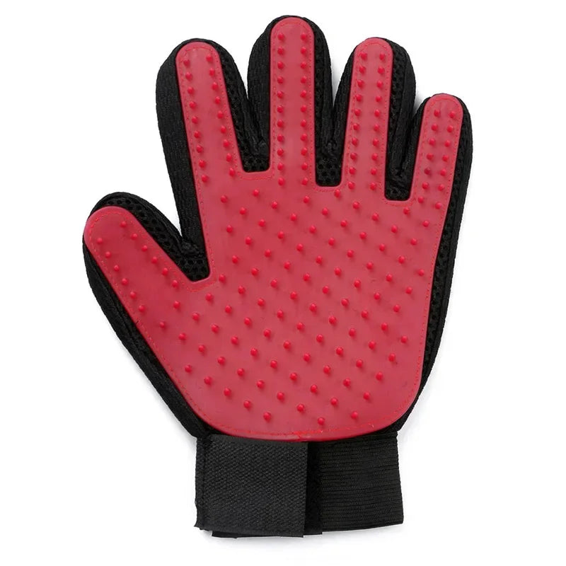 Silicone Cat Grooming Gloves for Hair Removal & Bathing - Meowzify
