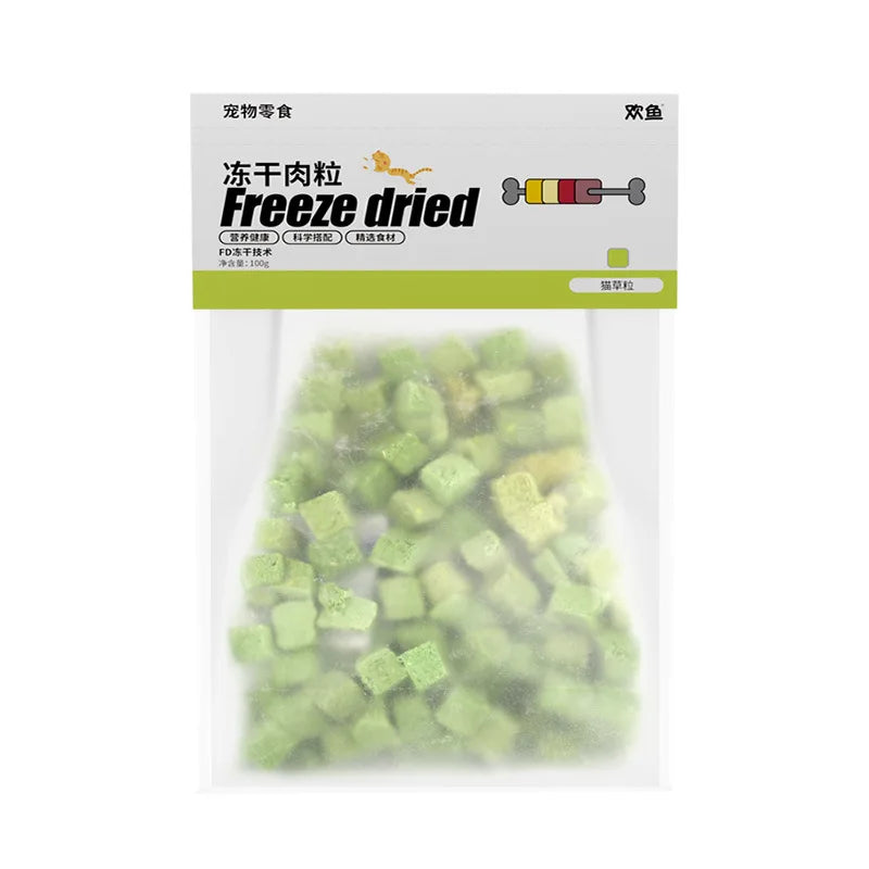 Freeze-Dried Catnip Bites