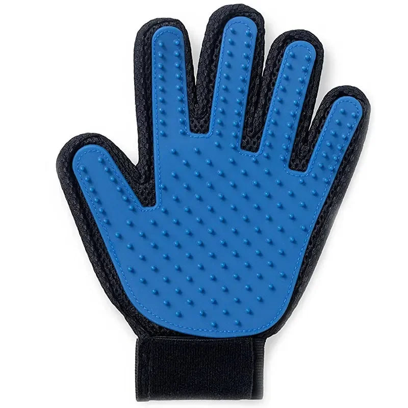 Silicone Cat Grooming Gloves for Hair Removal & Bathing - Meowzify