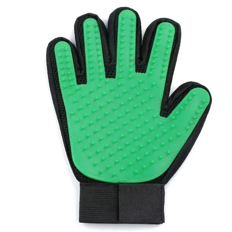 Silicone Cat Grooming Gloves for Hair Removal & Bathing - Meowzify