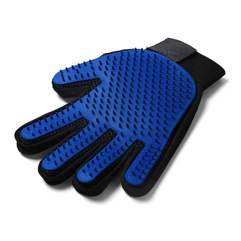 Silicone Cat Grooming Gloves for Hair Removal & Bathing - Meowzify