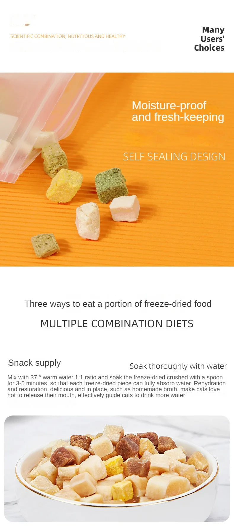 Freeze-Dried Catnip Bites