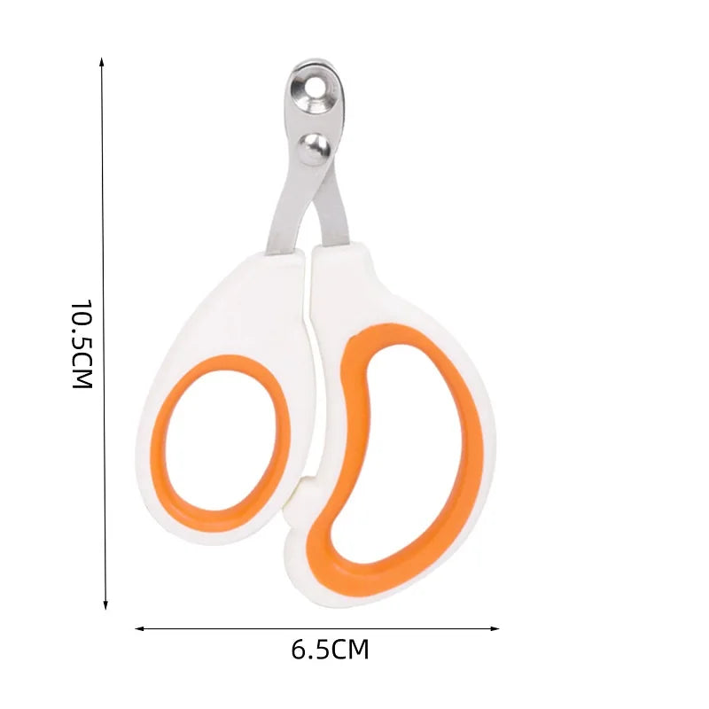 Stainless Steel Cat Nail Clippers – Safe Kitten & Pet Grooming Tool